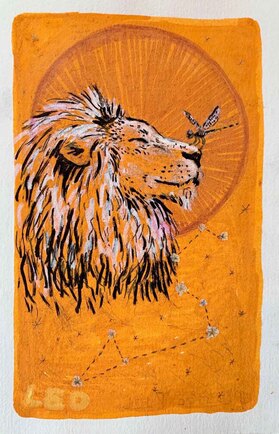 Elsa Senner's Art - Leo the Lion
